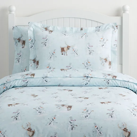 Pottery barn frozen bedding cheap
